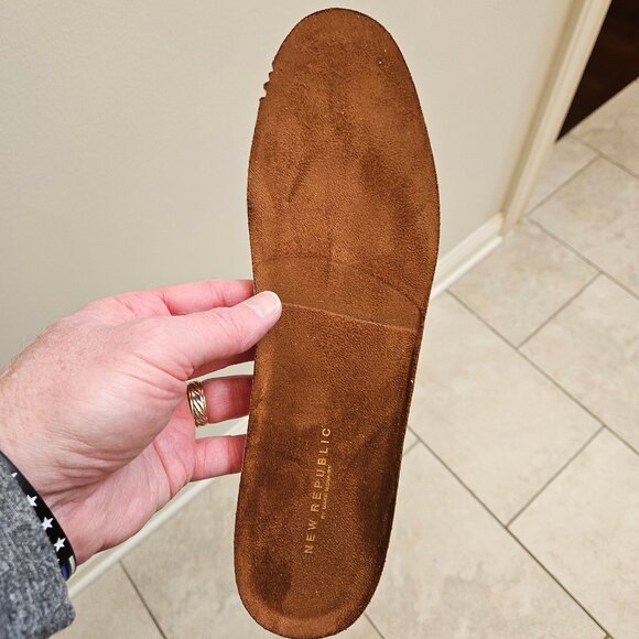 New Republic Men's Leather Sneakers, Classic White, Sz 12 - Picture 15 of 16